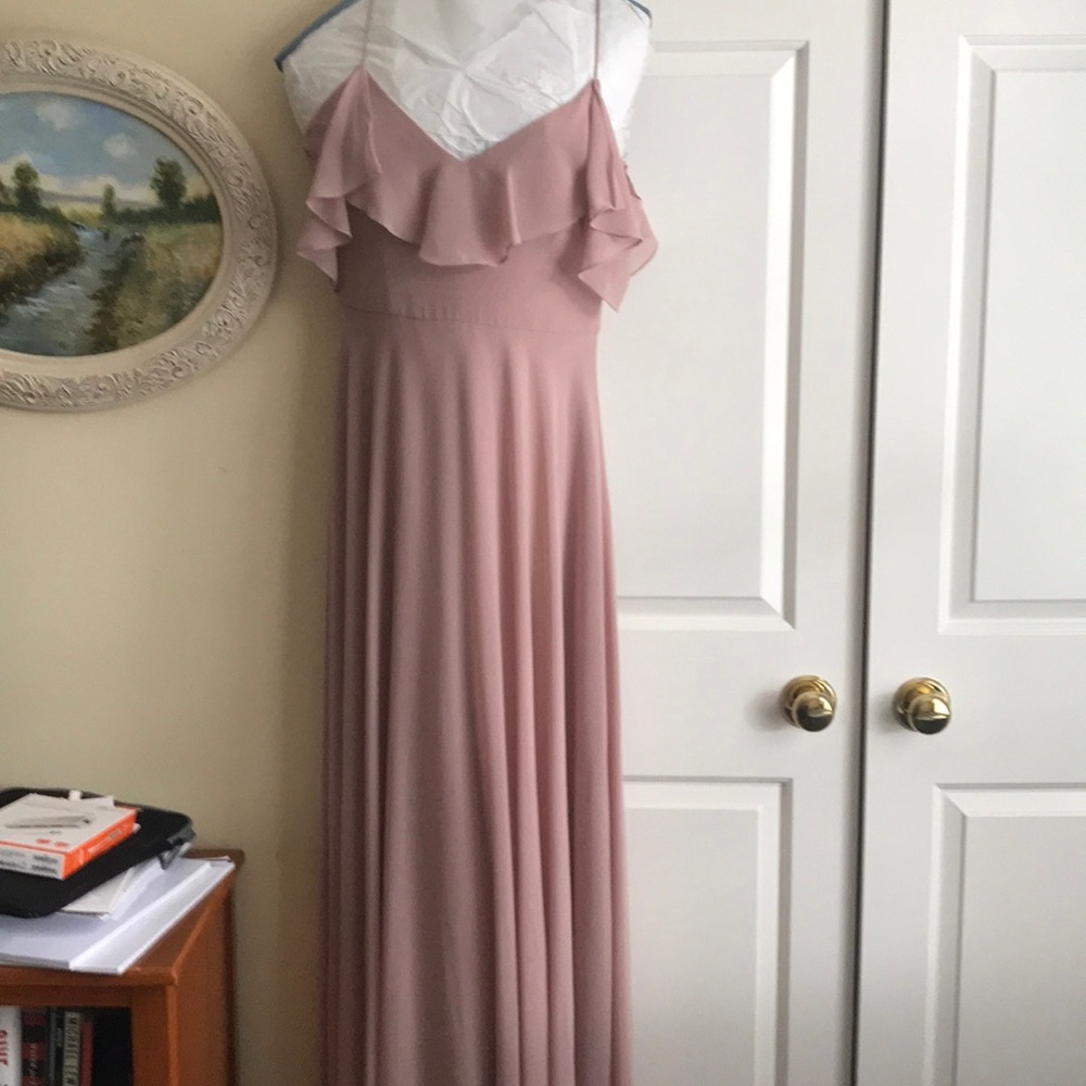 Jenny Yoo Mila Whipped Apricot Size 6